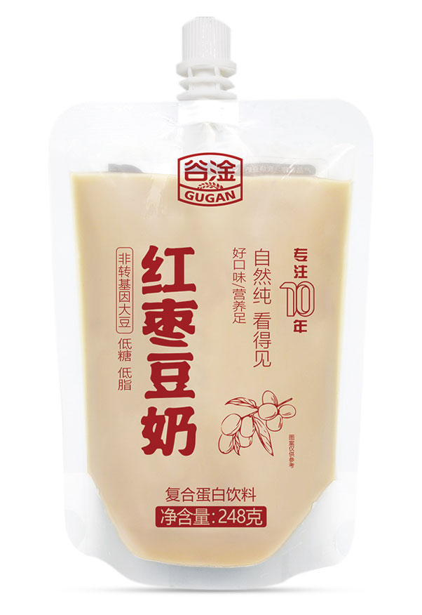 红枣豆奶